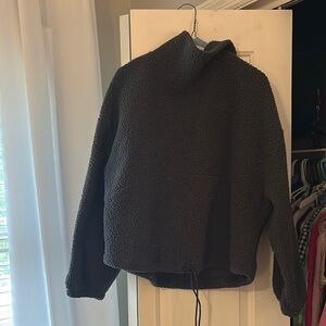 Old Navy Black Fleece Jacket
